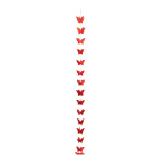 Butterfly garland 3D, out of paper, to hang     Size:...