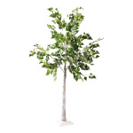 Birch tree out of cardboard/artificial silk     Size:...
