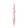 Cherry blossom garland out of artificial silk, flexible, to hang     Size: 180cm    Color: pink