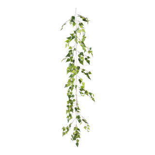 Birch garland out of artificial silk, flexible, to hang     Size: 180cm    Color: green/white