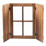 Fensterladen aus Holz     Groesse: 100x70cm, Maße...