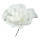 Peony rose out of foam, flexible     Size: Ø 50cm, stem: 18cm    Color: white