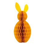 Lapin de Pâques en nid dabeille en papier kraft,...