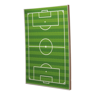 Football turf out of styrofoam, printed     Size: 80x55cm, thickness: 3cm    Color: green/white