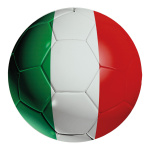 Football out of plastic, double-sided printed, flat...