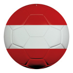 Football out of plastic, double-sided printed, flat...