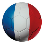 Football out of plastic, double-sided printed, flat...