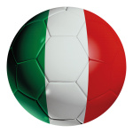 Football out of plastic, double-sided printed, flat...