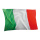 Flag out of plastic, double-sided printed, flat     Size: 58x40cm    Color: green/white/red