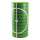 Podium, gazon de foot en polystyrène, rond     Taille: 60x30cm    Color: vert/blanc