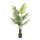 Palmier en pot 9 feuilles, en plastique     Taille: 110cm, Pot : Ø 15cm    Color: vert