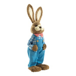 Rabbit with dungarees out of synthetic...