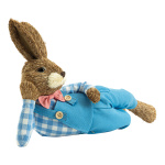 Rabbit with dungarees out of synthetic...