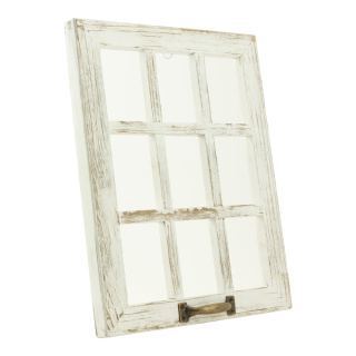 Fenêtre en bois      Taille: 50x40cm    Color: blanc