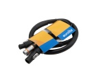 EUROLITE Combi Cable DT-2 DMX IP T-Con/3 Pin XLR 1.5m