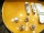 DIMAVERY LP-800 E-Gitarre Goldtop