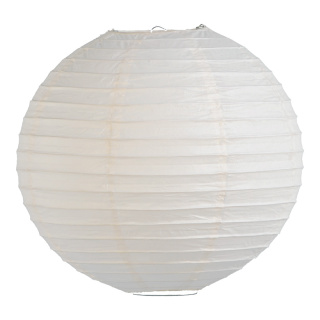 Lantern,  paper, Size:;Ø 30cm, Color:white