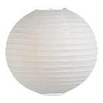 Lampion,  Größe: Ø 30cm, Farbe: weiß