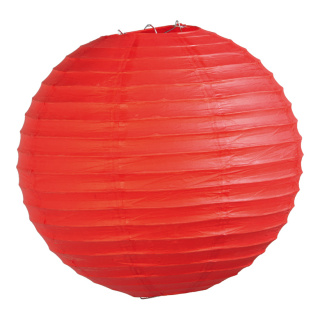 Lampion  papier Color: rouge Size: Ø 30cm