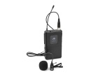 OMNITRONIC PORTY-8A Bodypack + Lavalier Microphone 863.1 MHz
