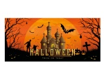 EUROPALMS Halloween Banner, Haunted House, 400x180cm