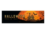 EUROPALMS Halloween Banner, Haunted House, 300x90cm