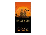 EUROPALMS Halloween Banner, Haunted House, 90x180cm