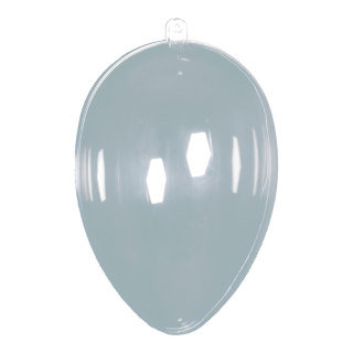 Egg  - Material: plastic 2 halves to fill - Color: clear - Size: Ø 6cm