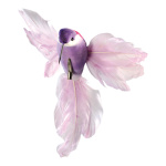 Colibri avec clip  Styrofoam plumes Color: violet Size:...