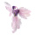 Hummingbird with clip  - Material: styrofoam feathers - Color: violet - Size:  X 18x20cm