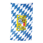 Flagge Kunstseide, mit Ösen Größe:90x150cm,  Farbe: Bayern