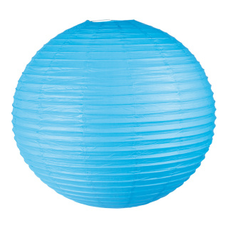 Lampion Papier Größe:Ø 90cm Farbe: hellblau    #