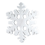 Flocon de neige  styrofoam Color: blanc Size: 100x84cm