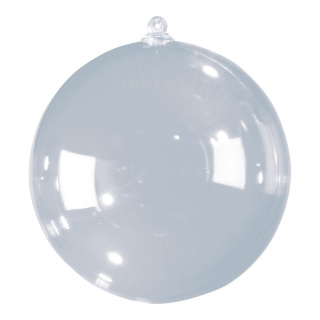 Boule  acrylique 2 moitiés Color: transparent Size: Ø 29cm