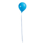 Ballon mit Hänger,  Größe: Ø 20cm, Farbe: blau