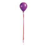 Ballon mit Hänger,  Größe: Ø 15cm, Farbe: violett