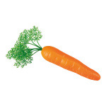 Carrot with greenery,  plastic, Size:; Color:orange