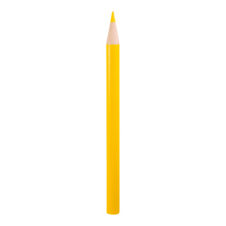 Buntstift Styropor Größe:90x6cm Farbe: gelb #   Info: SCHWER ENTFLAMMBAR