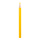 Buntstift Styropor Größe:90x6cm Farbe: gelb #   Info: SCHWER ENTFLAMMBAR