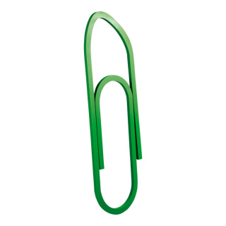 Paper clip  - Material: styrofoam - Color: green - Size: 90x25cm