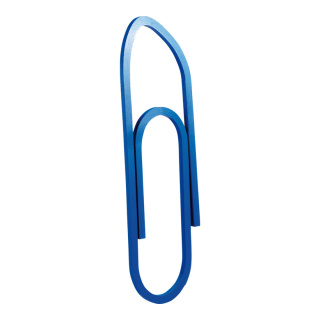 Büroklammer Styropor Größe:90x25cm Farbe: blau    #