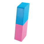 Rubber  - Material: styrofoam - Color: pink/blue - Size:...