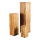 Pedestals 3pcs./set - Material: nested wood - Color: brown - Size: 19x19x40cm 24x24x80cm X 30x30x120cm