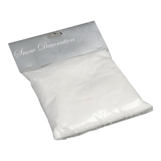 Artificial snow 100g bag - Material: very fine plastic - Color: white - Size: