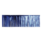 Foil curtain  - Material: metal foil - Color: blue -...