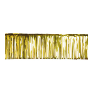 Foil curtain  - Material: metal foil - Color: gold - Size: 50x500cm