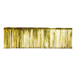 Foil curtain  - Material: metal foil - Color: gold -...