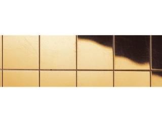 Wanddekorplatte SELBSTKLEBEND MS Gold 20x20 flex. Classic qm: 0,96  Abmessung [mm]: 980x980x1,2 Wandpaneel-Blickfang  in mehreren Ausführungen - Wandtapete