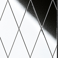 Wanddekorplatte SELBSTKLEBEND MSC DIAGONAL Silver 15x15 flex. Classic qm: 2,6  Abmessung [mm]: 2600x1000x1,2 Wandpaneel-Blickfang  in mehreren Ausführungen - Wandtapete