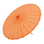 Umbrella  - Material: synthetic wood - Color: orange -...